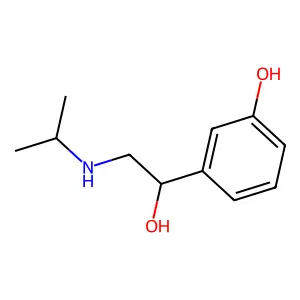 美他特罗 structure
