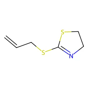 2-(Allylthio)-2-thiazoline structure