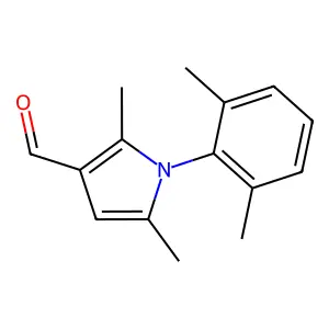 1-(2,6-Dimethylphenyl)-2,5-dimethyl-1H-pyrrole-3-carbaldehyde structure