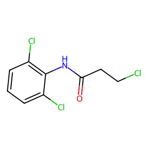 3-氯-N-(2,6-二氯苯基)丙酰胺 structure