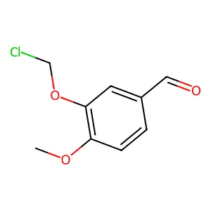 3-(氯甲氧基)-4-甲氧基苯甲醛 structure