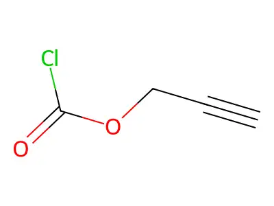 Propargyl chloroformate structure