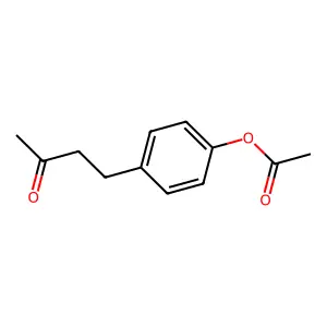 4-(p-ACETOXYPHENYL)-2-BUTANONE structure