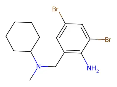 溴己新 structure