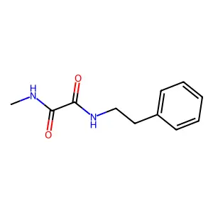 N-甲基-N-(2-苯乙基)乙二酰胺 structure
