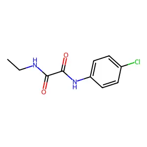 N'-(4-chlorophenyl)-N-ethyloxamide structure