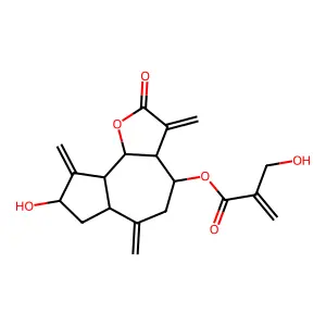菜蓟苦素 structure