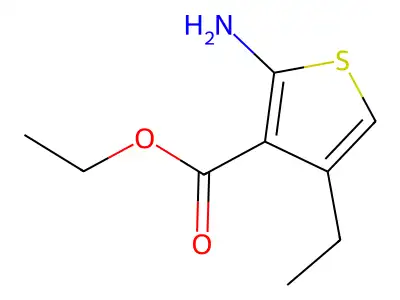 Ethyl 2-amino-4-methylthiophene-3-carboxylate structure