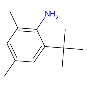 2-Tert-butyl-4,6-dimethylaniline structure