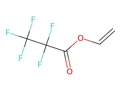 Vinyl pentafluoropropionate structure