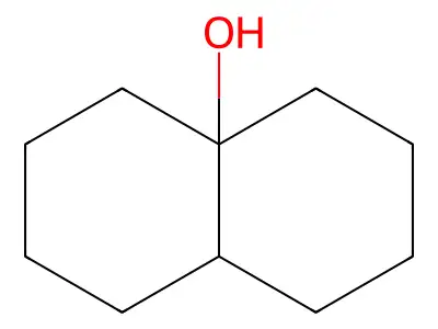 (1S,2S,6R)bicyclo[4.4.0]decan-2-ol structure