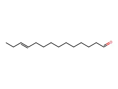 E-11-Tetradecenal structure