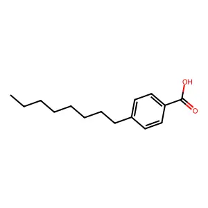 p-Octylbenzoic acid structure