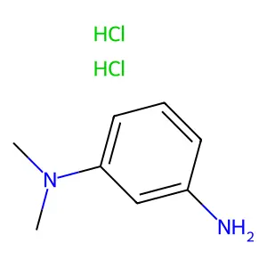 1,3-Benzenediamine, N1,N1-dimethyl-, hydrochloride (1:2) structure