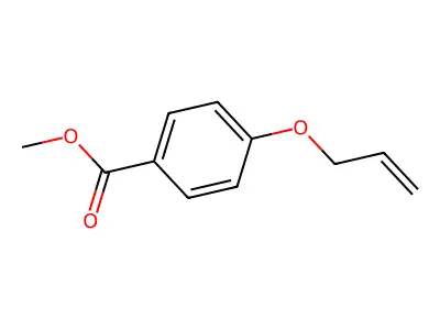 Methyl 4-(allyloxy)benzoate structure