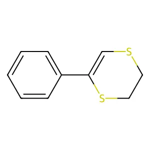 1,4-Dithiin, 2,3-dihydro-5-phenyl- structure