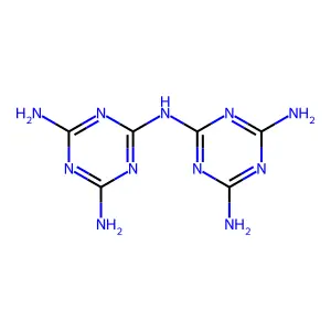 2,2'-Iminobis(4,6-diamino-1,3,5-triazine) structure
