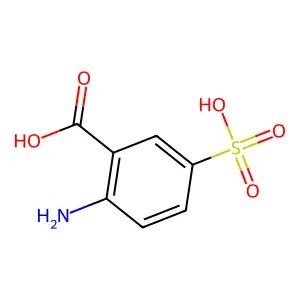 5-Sulfoanthranilic acid structure
