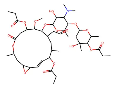 Propionylmaridomycin III structure
