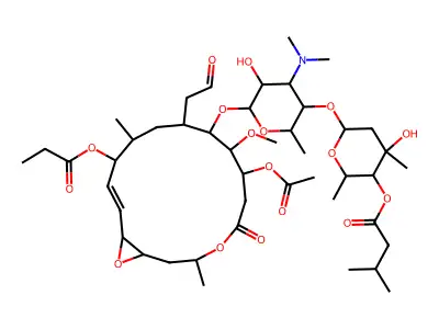 Propionylmaridomycin II structure