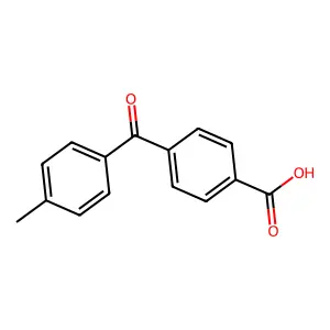 4-(4-甲基苯甲酰基)苯甲酸 structure
