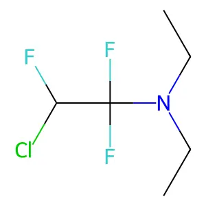 1,1,1,2,2,3,3-Heptafluoro-5-nitro-4-(nitromethyl)pentane structure