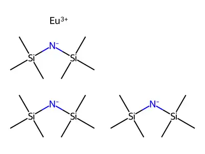 1,1,1-Trimethyl-N-(trimethylsilyl)silanamine europium salt structure