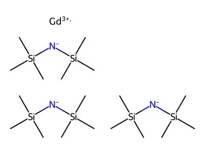 Tris[N,N-Bis(trimethylsilyl)amide]gadolinium(III) structure