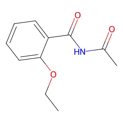 N-(2-Ethoxybenzoyl)ethanimidato structure