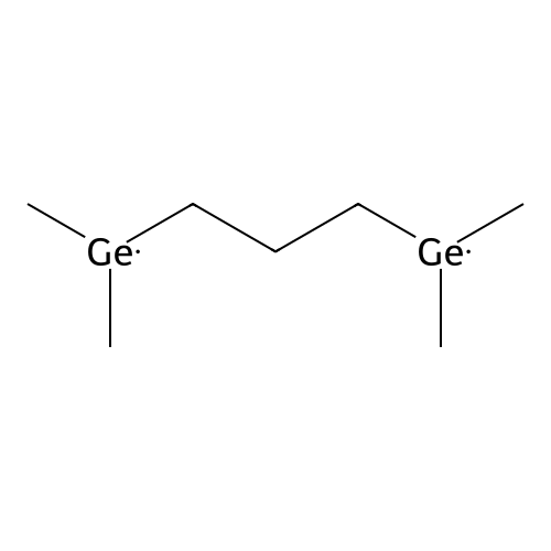 1,1,2,2-Tetramethyl-1,2-digermacyclopentane structure