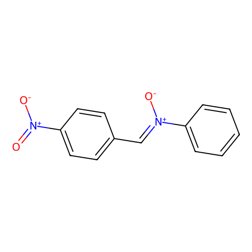 N-Phenyl-alpha-(4-nitrophenyl)nitrone structure
