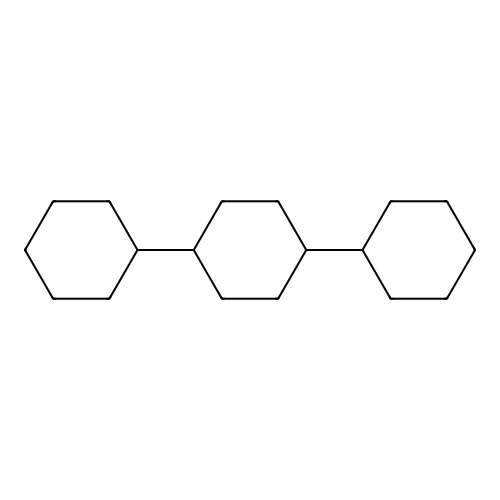p-Tercyclohexyl structure