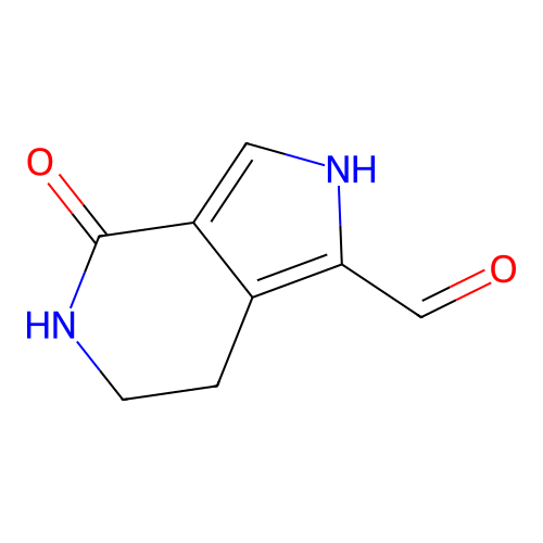 4-oxo-4,5,6,7-tetrahydro-2H-pyrrolo[3,4-c]pyridine-1-carbaldehyde structure
