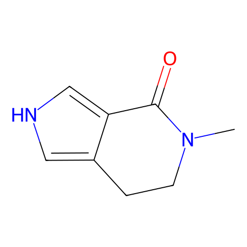 5-Methyl-6,7-dihydro-2H-pyrrolo[3,4-c]pyridin-4(5H)-one structure
