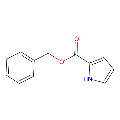 benzyl 1H-pyrrole-2-carboxylate structure