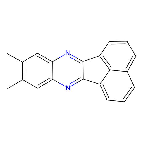 9,10-Dimethylacenaphtho[1,2-b]quinoxaline structure