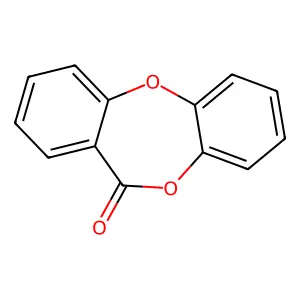 11H-Dibenzo(b,e)(1,4)dioxepin-11-one structure