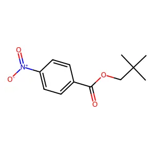 2,2-Dimethylpropyl 4-nitrobenzoate structure