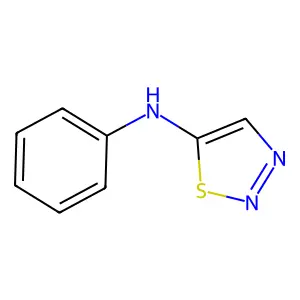 N-Phenyl-1,2,3-thiadiazol-5-amine structure