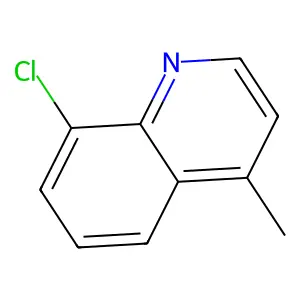 8-Chloro-4-methylquinoline structure