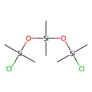 1,5-Dichloro-1,1,3,3,5,5-hexamethyltrisiloxane structure
