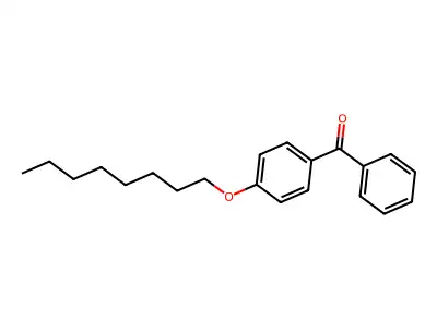 (4-Octyloxy-phenyl)-phenyl-methanone structure