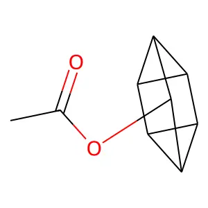 3-Tetracyclo[3.2.0.02,7.04,6]heptanyl acetate structure