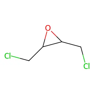 2,3-Bis(chloromethyl)oxirane structure
