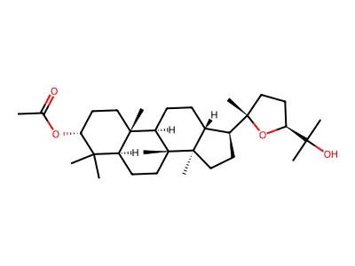 Cabraleadiol 3-acetate structure