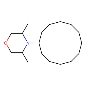 4-Cyclododecyl-3,5-dimethylmorpholine structure