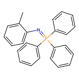 2-Methyl-N-(triphenylphosphoranylidene)aniline structure