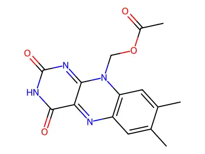 Hydroxymethylflavin structure