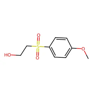Ethanol, 2-[(4-methoxyphenyl)sulfonyl]- structure