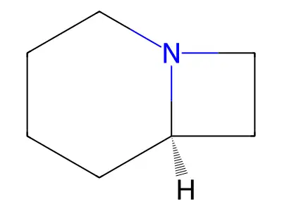 1-Azabicyclo(4.2.0)octane, (R)- structure